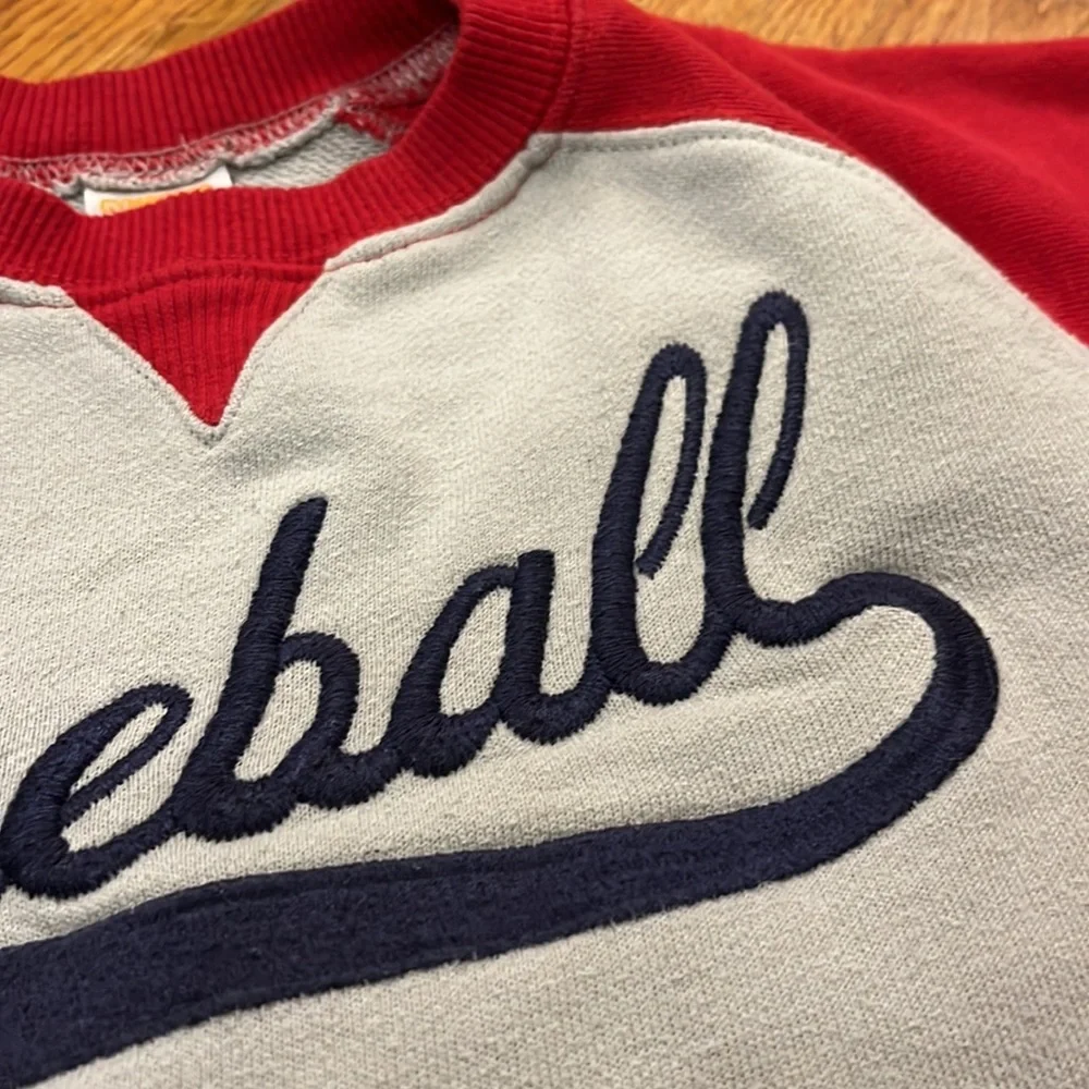 Gymboree Embroidered Baseball Sweatshirt